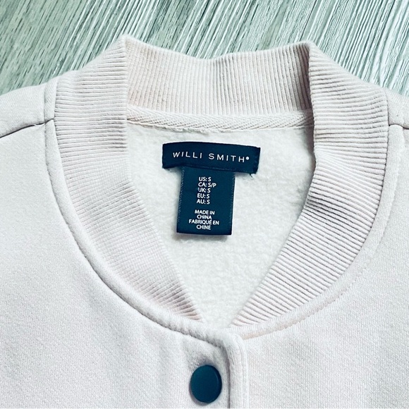 WILLI SMITH WOMEN PINK SNAP CLOSURE LONG SWEATER SIZE S - Picture 3 of 15